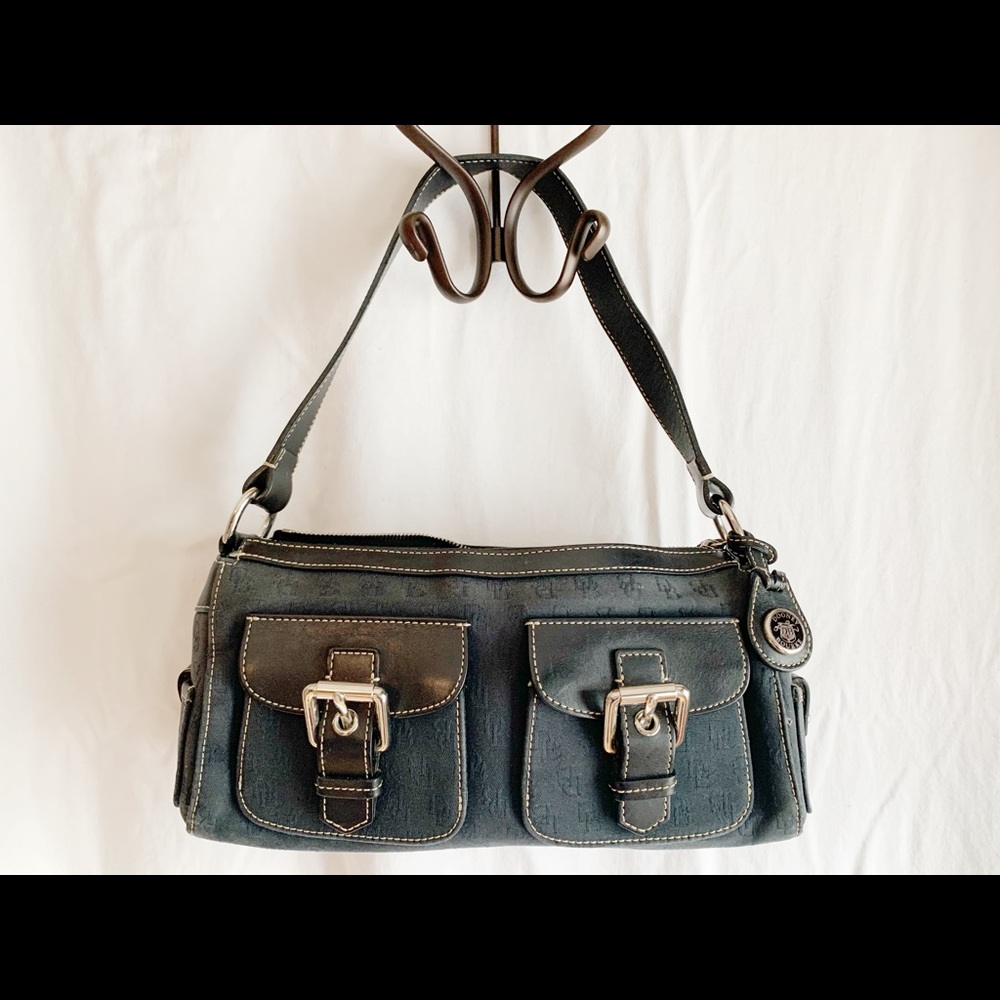 Dooney & Bourke Double Pocket Signature Bag